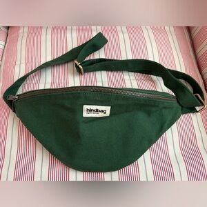 Hindbag (brand from Paris) Forest Green Organic Cotton Sasha Sapin Fannie Pack